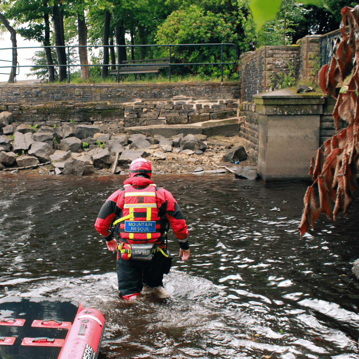 What happens in a water rescue situation? | Thermarmour