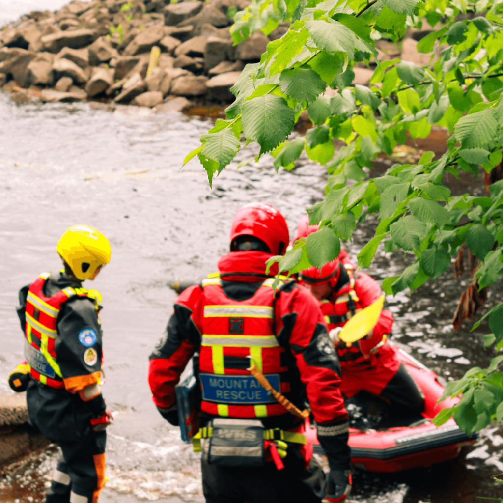 What happens in a water rescue situation? | Thermarmour